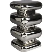Dutchbone Bijzettafel Stubby Stool Silver