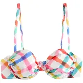 Next Bikinitop blauw / lichtroze / rood / wit