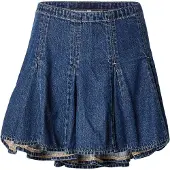 Levi's Rok 'Godet Mini Skirt' blauw denim
