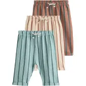 Next Broek beige / bruin / smaragd / riet