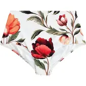 Next Bikinibroek groen / oranje / rood / wit
