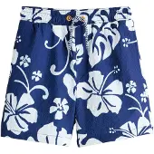 Next Zwemshorts donkerblauw / wit