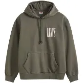 Levi's Sweatshirt olijfgroen / wit