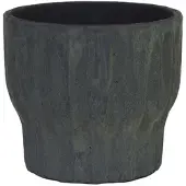 HS Potterie Vigo Antraciet Bloempot D20 x H18 cm
