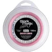 Black Magic Shock Leader Fluorocarbon 100 M Roze 0.550 mm