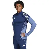Adidas Tiro 25 Competition Trainingstrui 1/4-Zip Donkerblauw Lichtblauw Wit