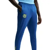 Nike FC Barcelona Strike Trainingsbroek 2025-2026 Donkerblauw Felgeel