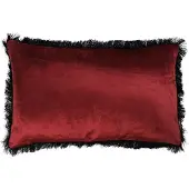 Mars & More Lynn kussen rood 30x50cm