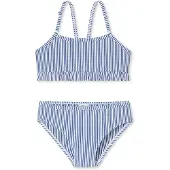 Schiesser Bikini ' Aqua Kids ' donkerblauw / wit