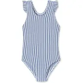 Schiesser Badpak ' Aqua Kids ' donkerblauw / wit