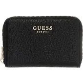GUESS portemonnee Marsha SLG Medium Zip Around Wallet Black zwart