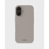 Holdit Silicone Case voor de Apple iPhone 16 - Taupe