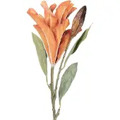 Clayre & Eef Kunstbloem 88 cm Oranje Kunststof