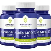 Vitakruid Visolie 1400 met D3 | 60 capsules