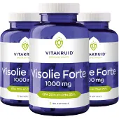 Vitakruid 3x Visolie Forte 1000 mg (180 softgels)