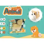 Madej Interactieve mascotte Hond 15 cm loopt en blaft