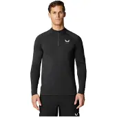 Castore Cme40967 Seamless Half Zip Sweatshirt Zwart M Man