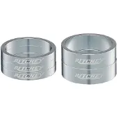 Ritchey Classic Headset Spacers 29mm | 2x10mm+3x5mm | Silver