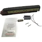 Minitrix micromotor NM007 motor ombouwset voor RAM TEE