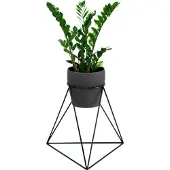 Loft Zwart, metalen bloembed - 46cm