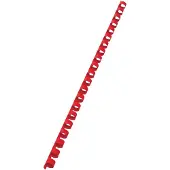 GBC Combbind Bindruggen rood - a4 - 10 mm - 100 stuks