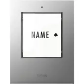 M-E Modern-Electronics 41302 Zender voor Draadloze deurbel Verlicht, Met naambord