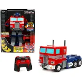 Transformers Toys - RC auto Optimus Prime Converting - transformeer auto naar robot - afstandbediening