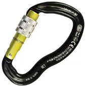 Kong Italy Ergo Threaded Karabijnhaak Zwart