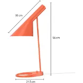Louis Poulsen AJ Mini Tafellamp Electric Orange