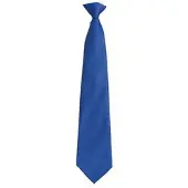 Premier Herenmode "Kleuren" Work Clip On Tie (Koninklijk)
