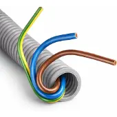 Q-Link Elektrabuis met draad | Flexibel | 100 meter (Ø 16 mm, 3-aderig)