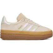 Adidas Sneakers laag 'GAZELLE BOLD' greige / wit