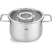 Fissler Kookpan Pure Collection met Glasdeksel 20 cm