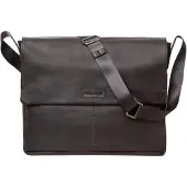 Juscha Urban Laptoptas 38 x 8 x 30 cm Leer Zwart