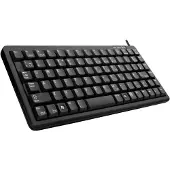 Cherry compact toetsenbord G84-4100, ultraplat, QWERTZ, USB-poort, voor slanke PC's, zwart
