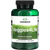 Swanson Health Greens Veggie4Life 300 stuks