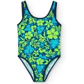 Boboli Polyamide Swimsuit Blauw 4 Years Meisje