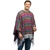 Boland - Poncho Luz - Volwassenen - - Mexico - Mariachi - Carnaval - Themafeest