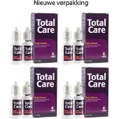 Blink TotalCare Cleaner - 8 x 15 ml - Premium Dagelijkse Lenzenvloeistof voor Harde Contactlenzen - Conserveermiddelvrij - Reisformaat