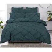Dreamhouse Dekbedovertrek Salvador Dark Green Katoen-140 x 200 / 220 cm | 1-Persoons