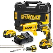 DeWalt DCF620P2K 18V Li-Ion accu gipsschroefmachine / bandschroefmachine set (2x 5.0Ah accu) in TSTAK - koolborstelloos - 25-57mm