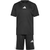 Adidas Trainingspak 'Train Essentials' zwart / natuurwit