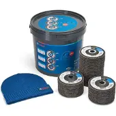 Bosch Accesorios X551 Lamellenschijf 125 Mm 40 Stukken