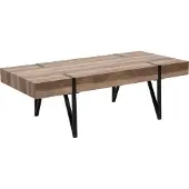 Beliani ADENA - Salontafel - Bruin - MDF