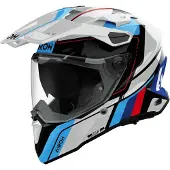 Airoh Commander 2 Skip Endurohelm Wit/Blauw/Rood S unisex