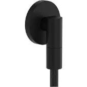 Hansgrohe FixFit Fine S - Wandaansluitbocht, mat zwart 28882670