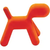 Magis Puppy Dog Ottoman Small | Orange 1001 C (ok outdoor)