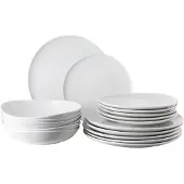 Rosenthal Set 18-tlg. mit Tellern Junto Weiss 10540-800001-28647