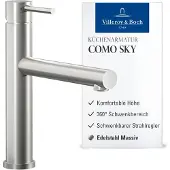 Villeroy & Boch Villeroy en Boch Keukenmengkraan Como Sky 320x80x450mm