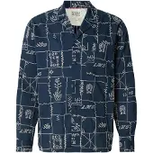 Scotch & Soda Overhemd marine / wit